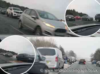 'Selfish' motorists blasted as cars park bumper-to-bumper on 'dangerous' Grane Road
