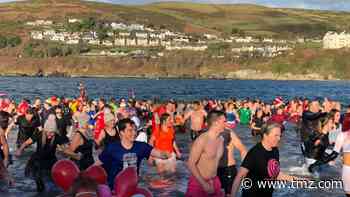 Isle Of Man Hosts New Year's Day Swim Despite COVID