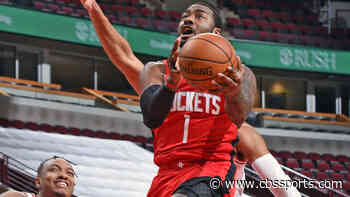 John Wall shines in Rockets debut after two years away from the game
