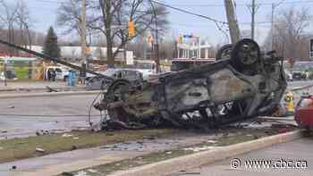 Up to 7 people taken to hospital after 3-vehicle collision in North York