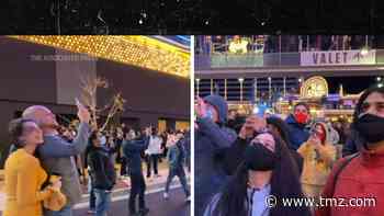 Las Vegas Goes Forward with NYE Fireworks, Draws Crowds Amid COVID