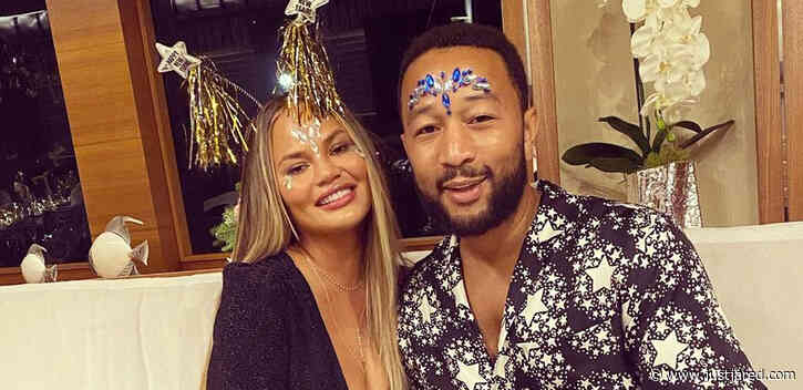 Chrissy Teigen Celebrates 'Sober New Year' with John Legend & Friends