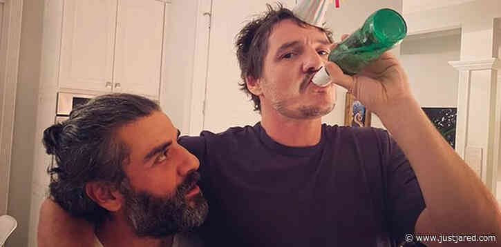 Oscar Isaac & Pedro Pascal Celebrate New Year's Eve Together!