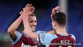 Tomas Soucek scores late West Ham winner as David Moyes enjoys return to Everton