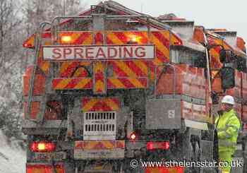 Drivers urged to take care on motorway network as freezing weather continues - St Helens Star