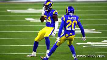 Rams LB Floyd to hospital with abdominal pain