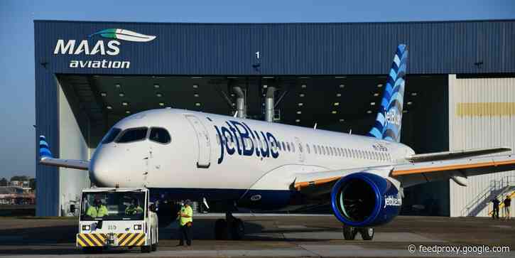 JetBlue just took delivery of its first Airbus A220, the long-awaited jet that will replace the airline's least popular model