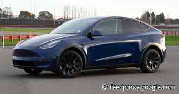 Chinese-built Tesla Model Y goes on sale     - Roadshow