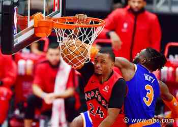 Raps take some normalcy into 2021 with a win - Raptors.com