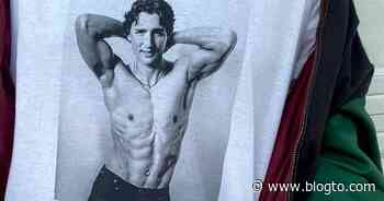 Someone in Toronto is making shirts with a muscly Justin Trudeau on them - blogTO