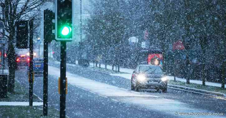 North East weather LIVE: Updates as first snow of the year hits the region