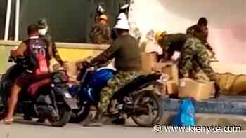 Coronel de Armada reconoce hurto de donaciones en Providencia - KienyKe