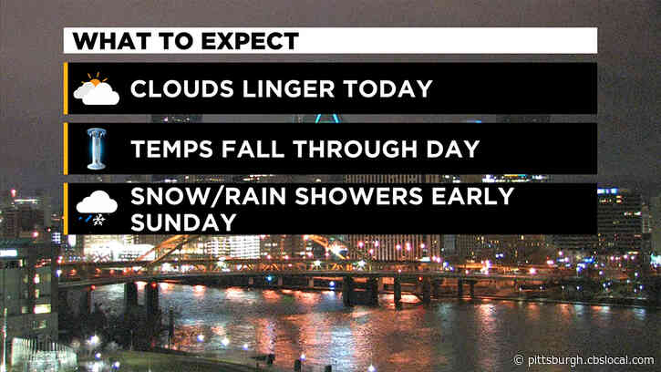 Pittsburgh Weather: Cloudy Skies, Mild Conditions Will Proceed Falling Temperatures