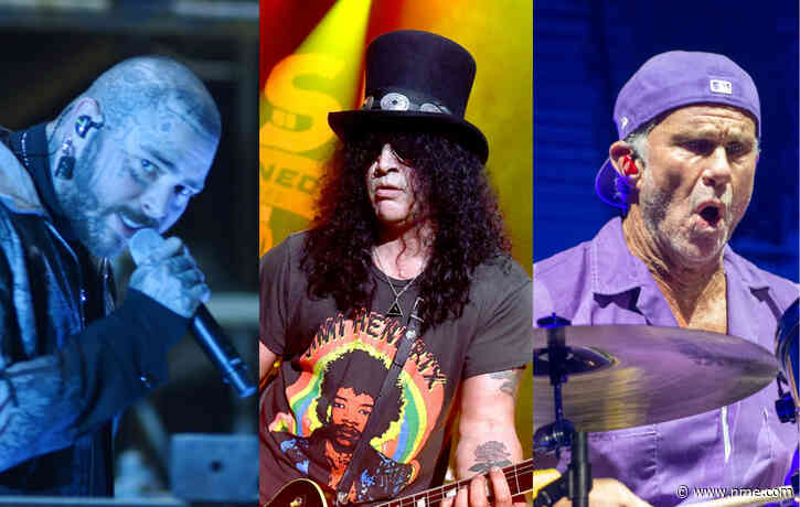Watch Post Malone, Slash, Chad Smith and more cover Black Sabbath and Alice In Chains