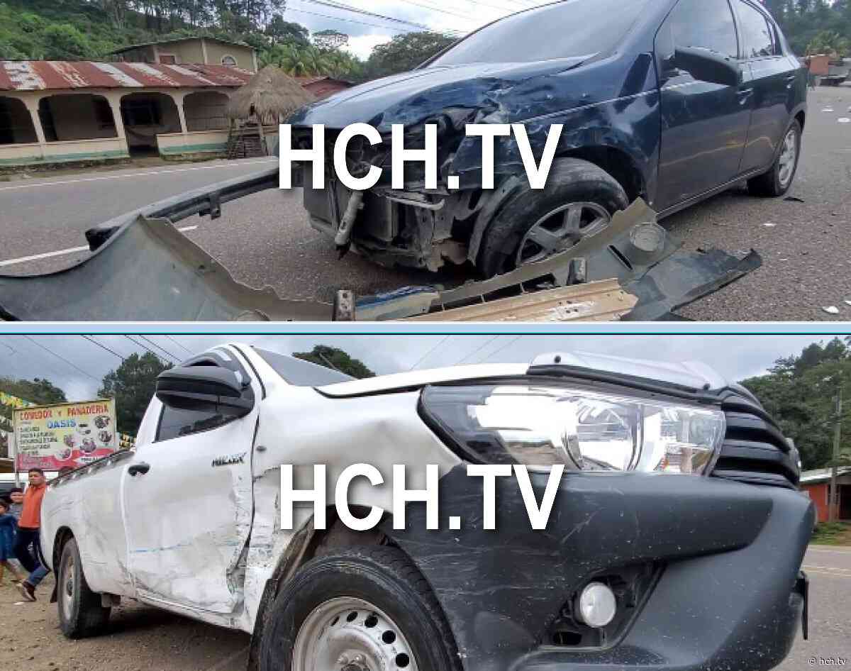 Aparatosa colisión en La Guama deja una persona herida - hch.tv