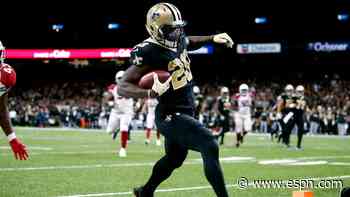 Saints RBs ruled out as Kamara close contacts