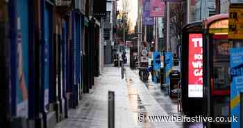 How Belfast City Centre looked on the first day of 2021 - Belfast Live