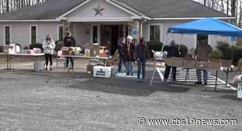 Blue Ridge Presbyterian Church holds drive-through food giveaway - - CBS19 News