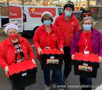 Full steam ahead over festive period for Annan Food Train volunteers - News & Star