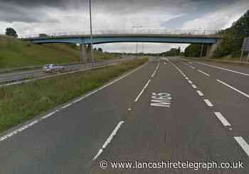 Driver who had taken cocaine drove on M65 with flat tyre