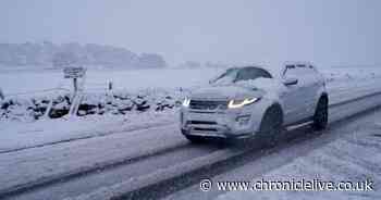 Hour-by-hour weather forecast as drivers are warned of icy conditions