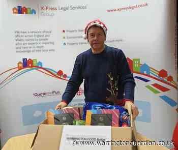 X-Press Legal Services donates food to Warrington Foodbank - Warrington Guardian
