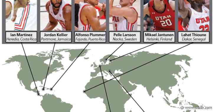 Utah basketball’s Pelle Larsson at the forefront of Runnin’ Utes’ overseas movement