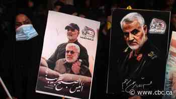Iranian general Qassem Soleimani remembered at vigil marking his death by U.S. drone strike