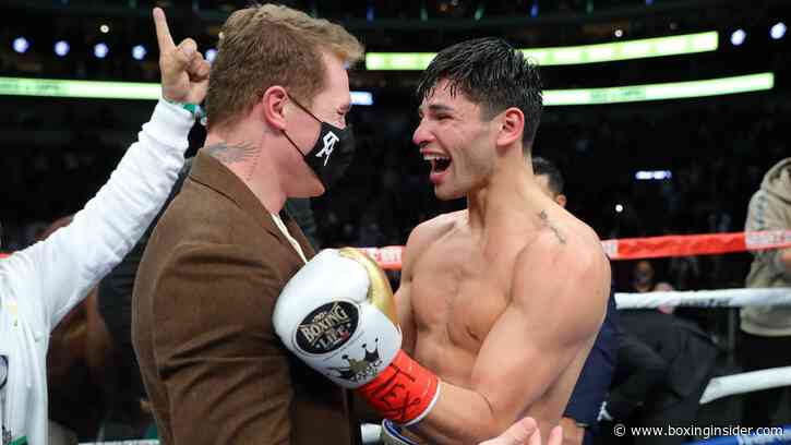 Ryan Garcia Pays Homage To Canelo Alvarez: “I Wouldn’t Be As Good As I Am If I Didn’t Have You”