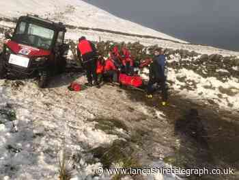 Rossendale and Pendle Mountain Rescue Team: Crews deployed to five separate incidents over Saturday