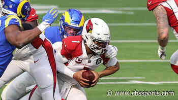 Cardinals vs. Rams: Kyler Murray limps to locker room after injuring ankle on first drive
