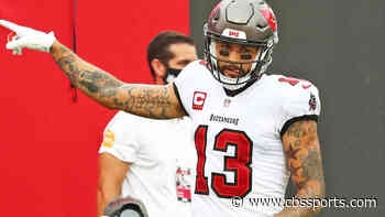 Buccaneers' Mike Evans injures knee after making NFL history in Week 17 against Falcons