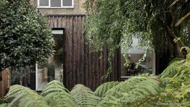 Studio Hallett Ike expands ER Residence in London with charred larch extension