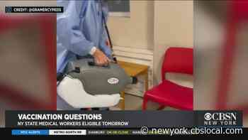Medical Workers Perplexed By Lack Of Guidance On COVID-19 Vaccinations - CBS New York