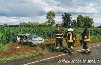 Airasca: si schianta contro un ponticello in cemento, automobilista al Cto in elisoccorso - L'Eco del Chisone