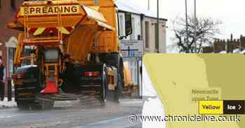 Another ice warning with freezing rain and chance of snow in the North East