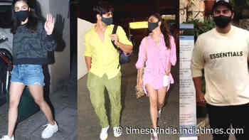 From Alia Bhatt to Kiara Advani, Bollywood celebrities spotted in Mumbai