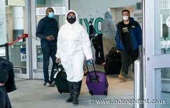 1.3 million Americans travelled through US airports on Sunday as coronavirus hospitalisations hit record high