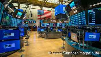 Dax im Minus: Kursrutsch von Dow Jones und Nasdaq belastet