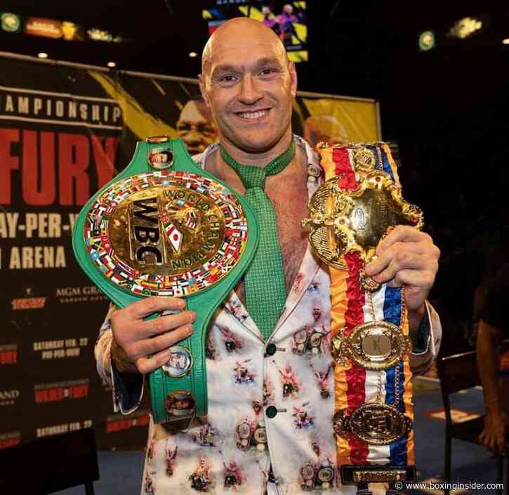 Tyson Fury On Anthony Joshua: “I Take Him Out Early, Very Early.”