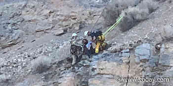 Utah hiker slips, falls more than 100 feet — and survives