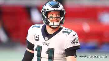 Eagles GM: Not talking about trading Wentz