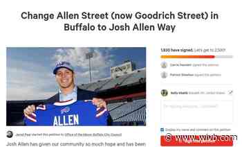 Bills fan calls on Buffalo to name a street for Josh Allen