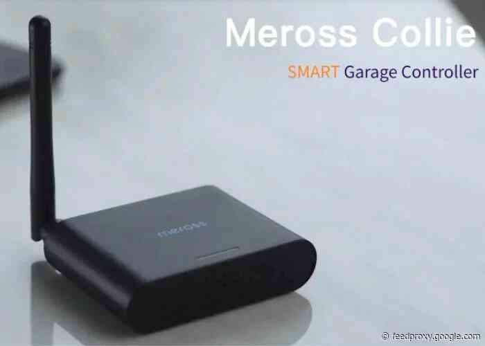 Meross smart garage door opener supports Apple HomeKit, Alexa and Google Home