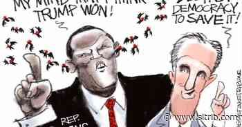 Bagley Cartoon: Coup Coup for Conspiracies