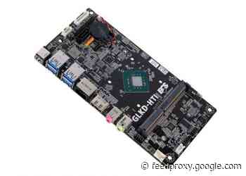 ECS GLKD-HTI motherboard is half the size of mini-ITX
