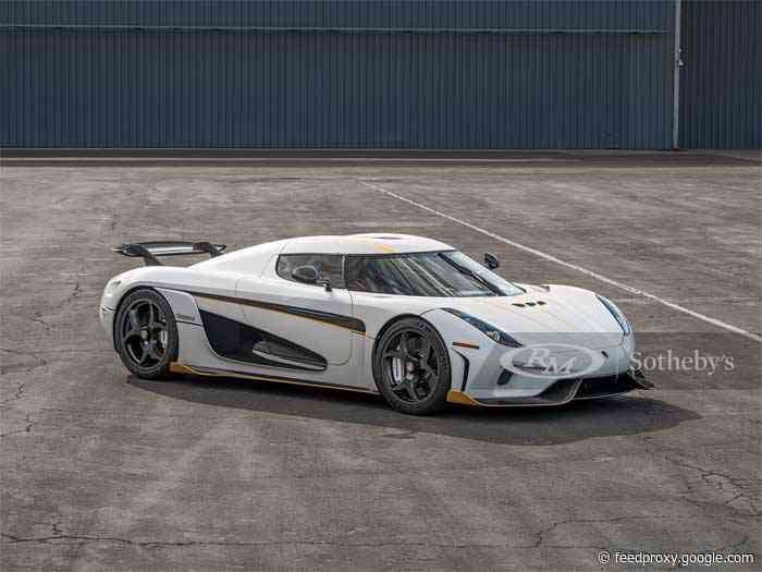 2019 Koenigsegg Regera heads to auction with RM Sotheby’s