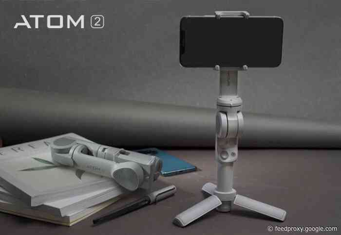 ATOM 2: World’s 1st Auto-foldable 3-axis phone gimbal