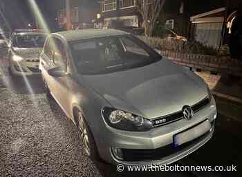 Car seized after being stopped by police on Blenheim Road, Breightmet