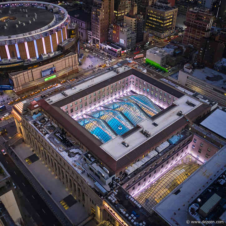 SOM "evokes the majesty of the original Penn Station" with Daniel Patrick Moynihan Train Hall in New York